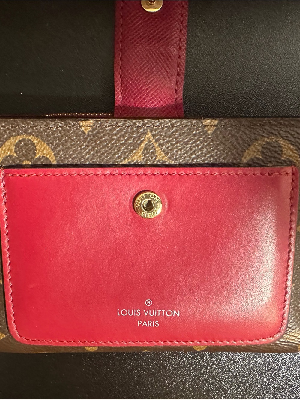 Louis Vuitton Monogram Juliette Wallet Fuchsia - Picture 3 of 16